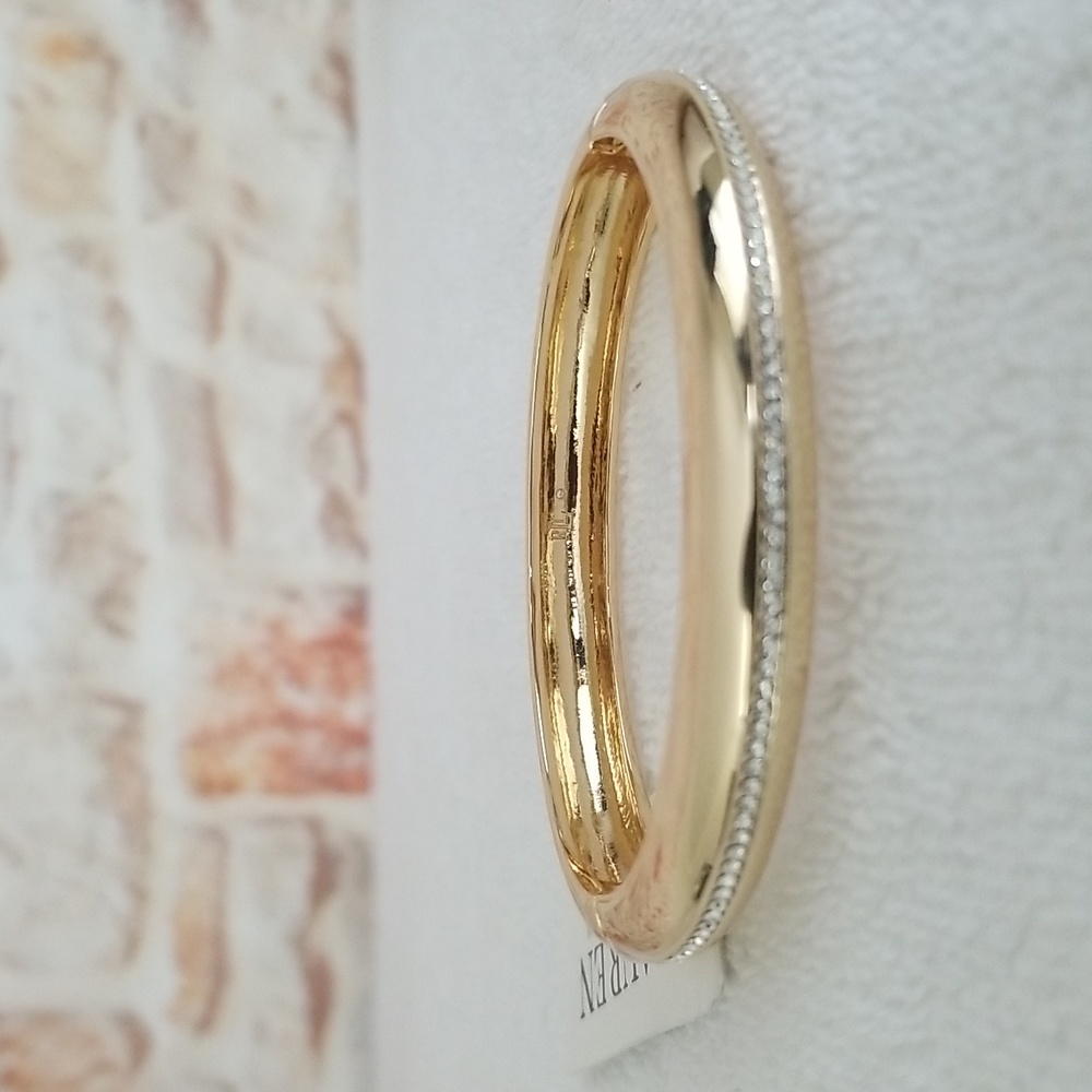 New  Ralph Lauren Sculpted Bangle Bracelet - Picture 3 of 10